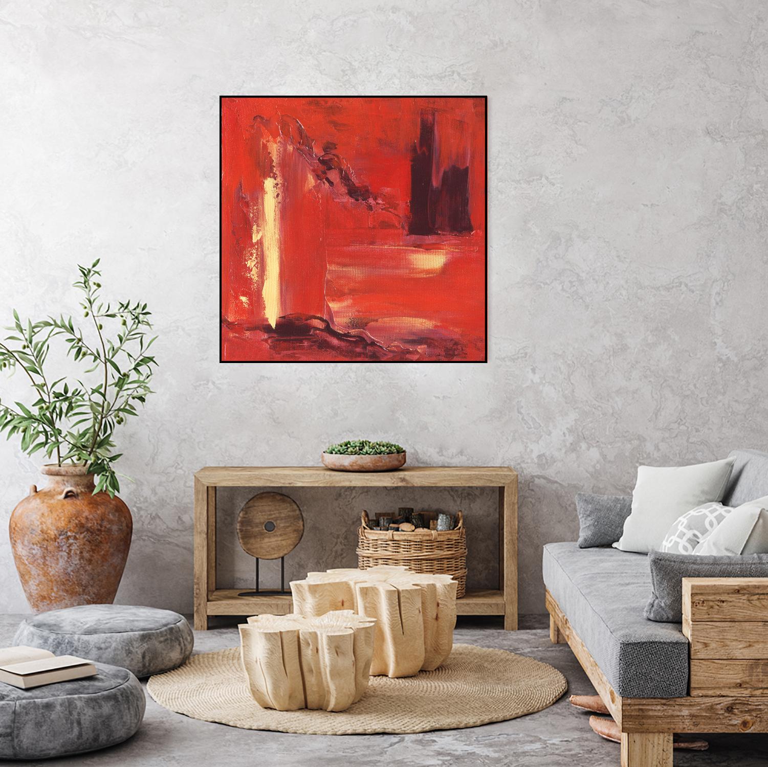 On the Tide by Marianne Broome on GIANT ART - yellow abstract