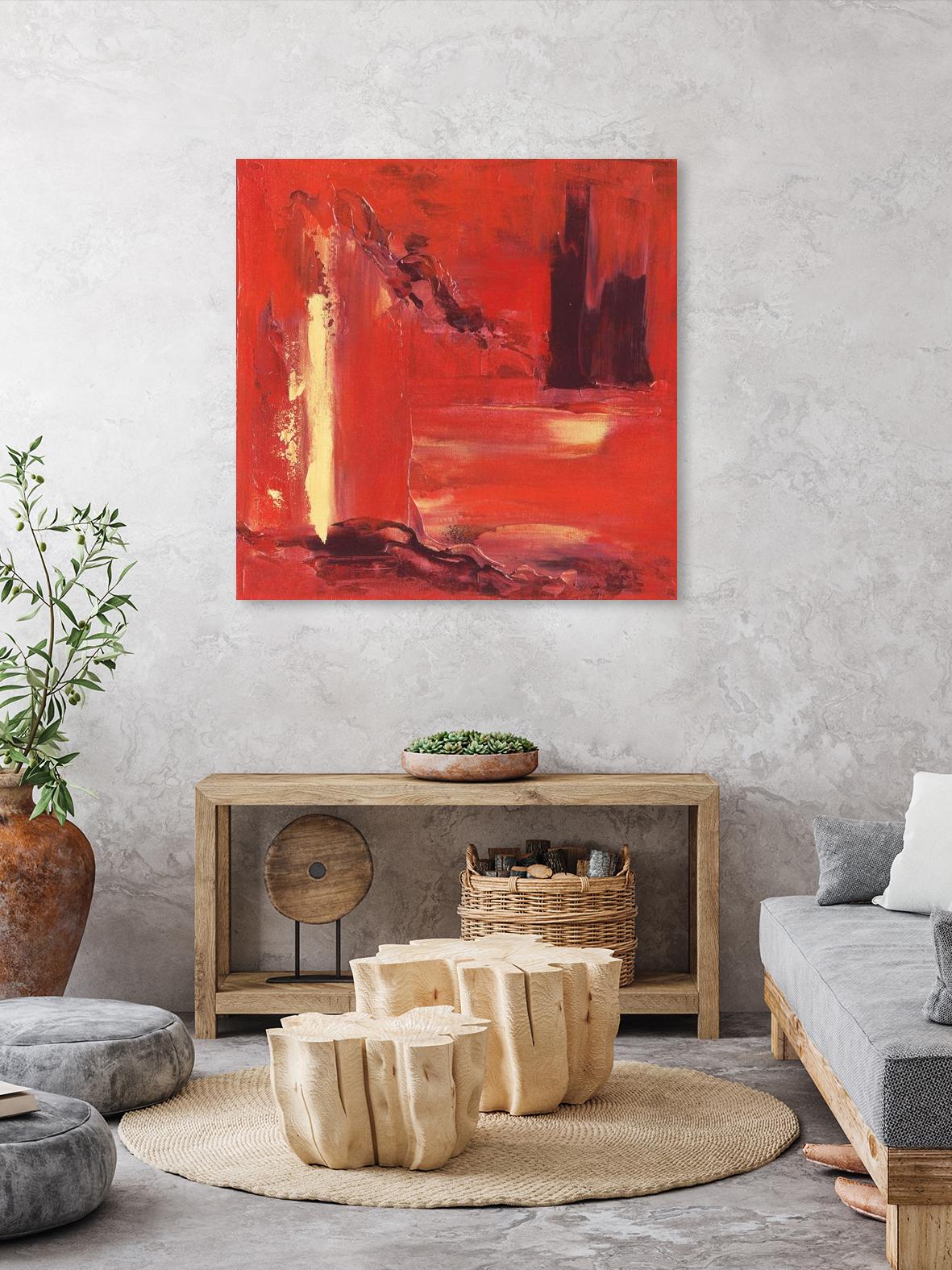 On the Tide by Marianne Broome on GIANT ART - yellow abstract