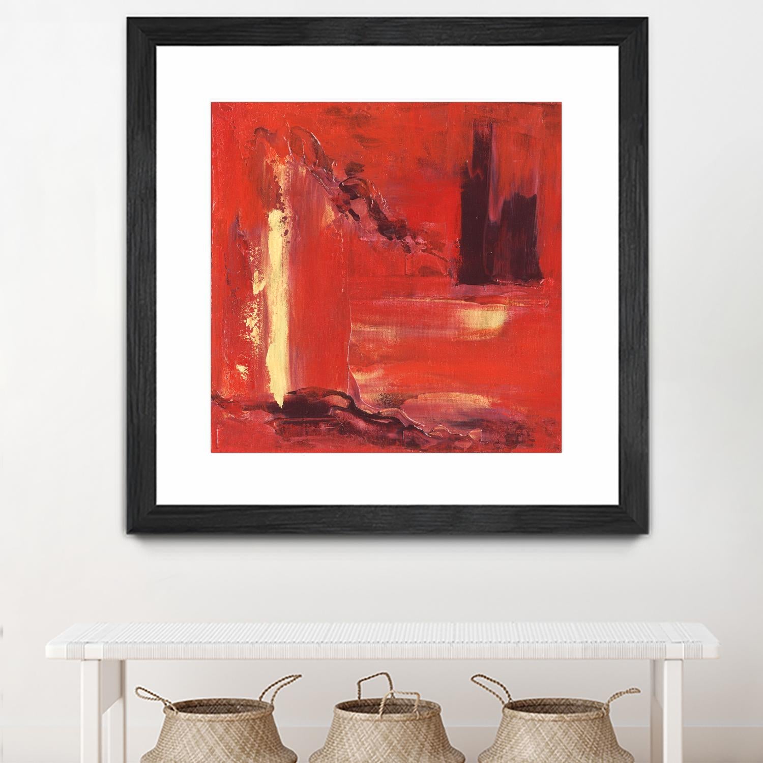 On the Tide by Marianne Broome on GIANT ART - yellow abstract