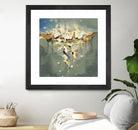 Falling In by Cynthia Ligeros on GIANT ART - grey abstract