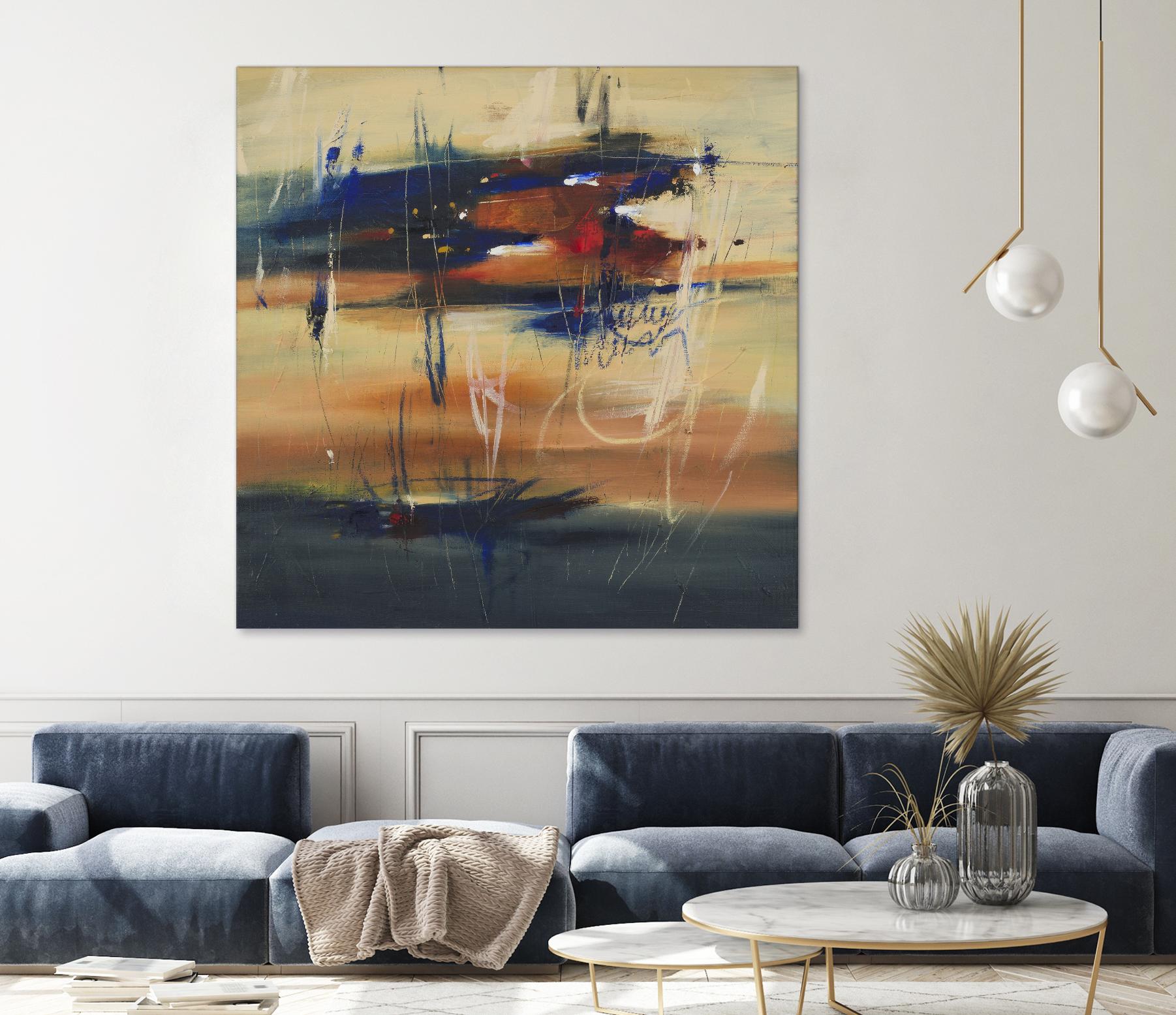 October Dream by Cynthia Ligeros on GIANT ART - red abstract