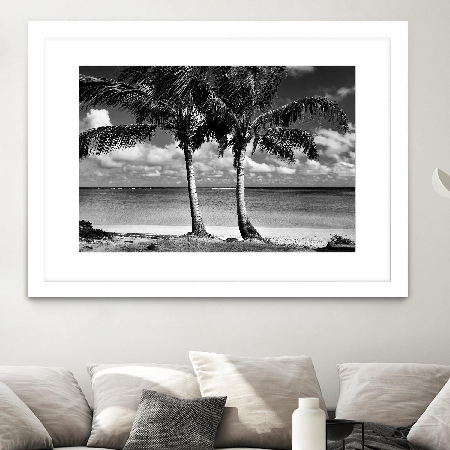 Summer Breezes I by Dennis Frates on GIANT ART - white tropical