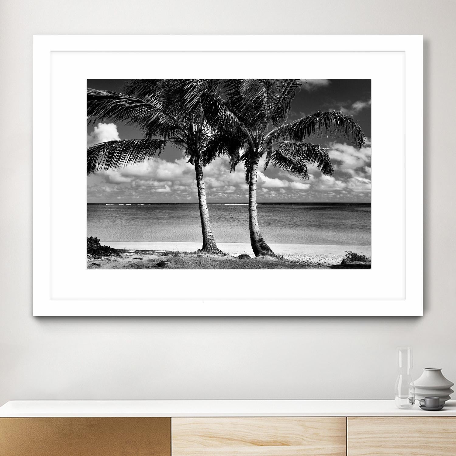 Summer Breezes I by Dennis Frates on GIANT ART - white tropical