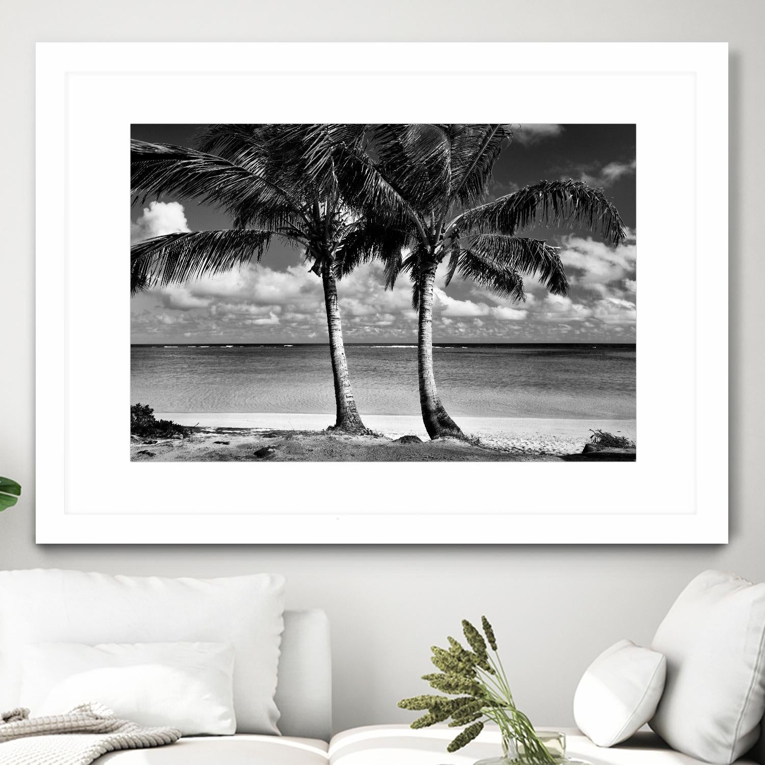 Summer Breezes I by Dennis Frates on GIANT ART - white tropical