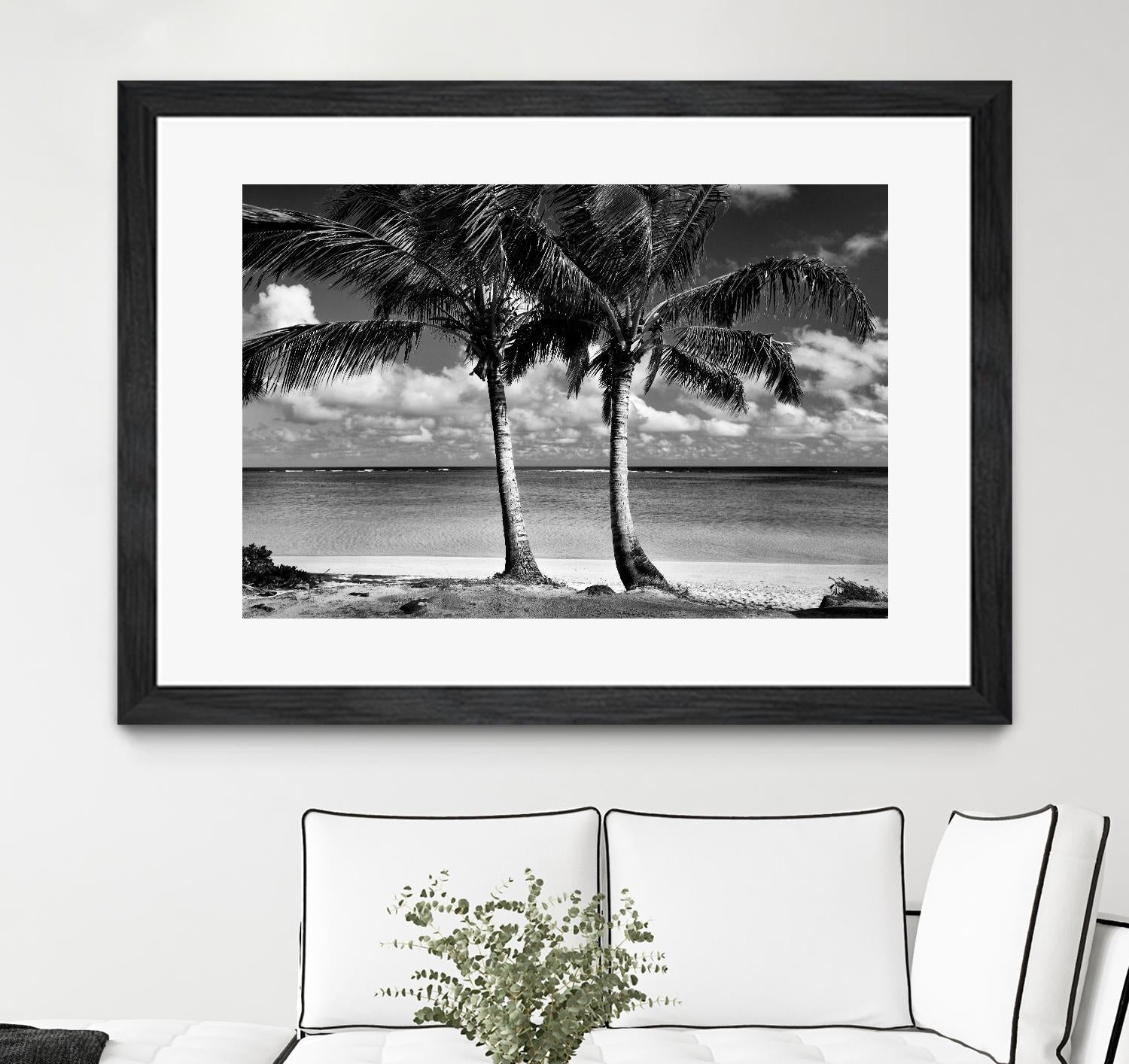 Summer Breezes I by Dennis Frates on GIANT ART - white tropical