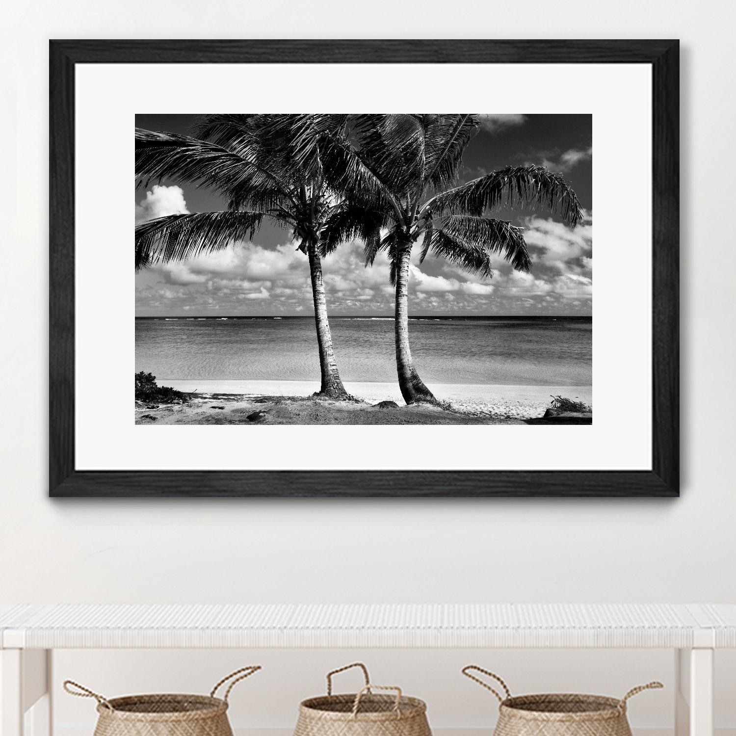 Summer Breezes I by Dennis Frates on GIANT ART - white tropical