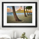 Palm Island by Dennis Frates on GIANT ART - blue tropical