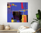 Memories I by Daniel Tollas on GIANT ART - yellow abstract