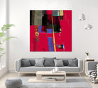 Memories II by Daniel Tollas on GIANT ART - purple abstract