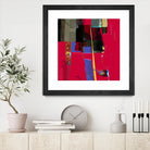Memories II by Daniel Tollas on GIANT ART - purple abstract