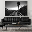 Beach Walk by Peter Dulis on GIANT ART - white tropical