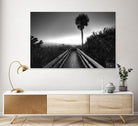 Beach Walk by Peter Dulis on GIANT ART - white tropical