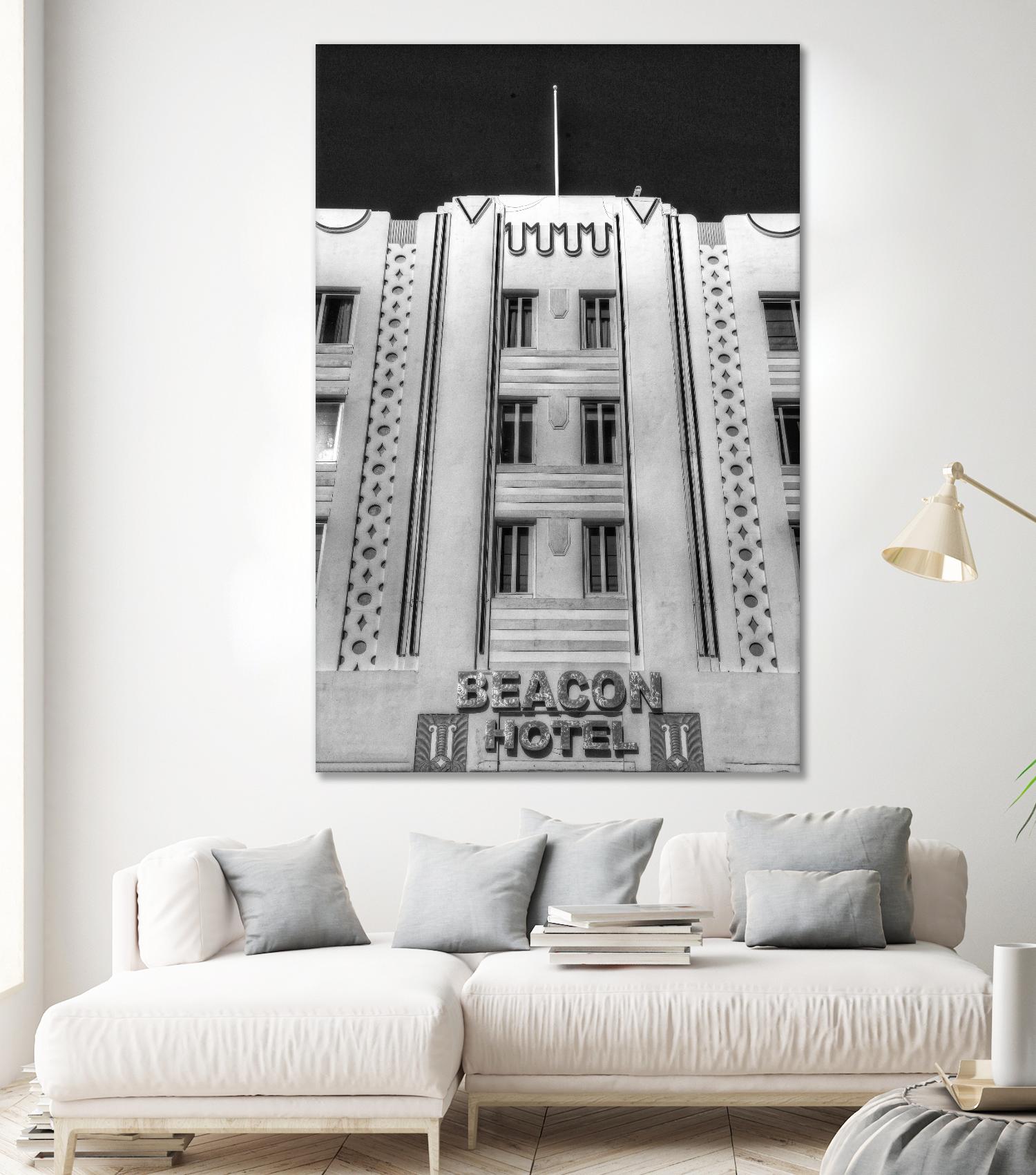 Beacon Hotel by Peter Dulis on GIANT ART - black architectural