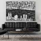 NYC Central Park by Daniel Stein on GIANT ART - white city scene