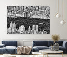 NYC Central Park by Daniel Stein on GIANT ART - white city scene