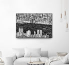NYC Central Park by Daniel Stein on GIANT ART - white city scene