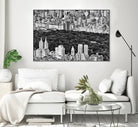 NYC Central Park by Daniel Stein on GIANT ART - white city scene
