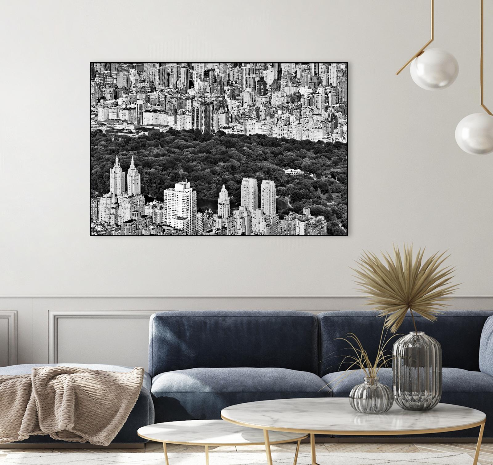 NYC Central Park by Daniel Stein on GIANT ART - white city scene