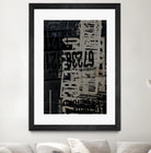 Greek to Me I by Enrico Varrasso on GIANT ART - grey abstract