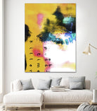 Pass Time II by Enrico Varrasso on GIANT ART - pink abstract