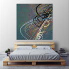 Electrical Currents I by Enrico Varrasso on GIANT ART - black abstract