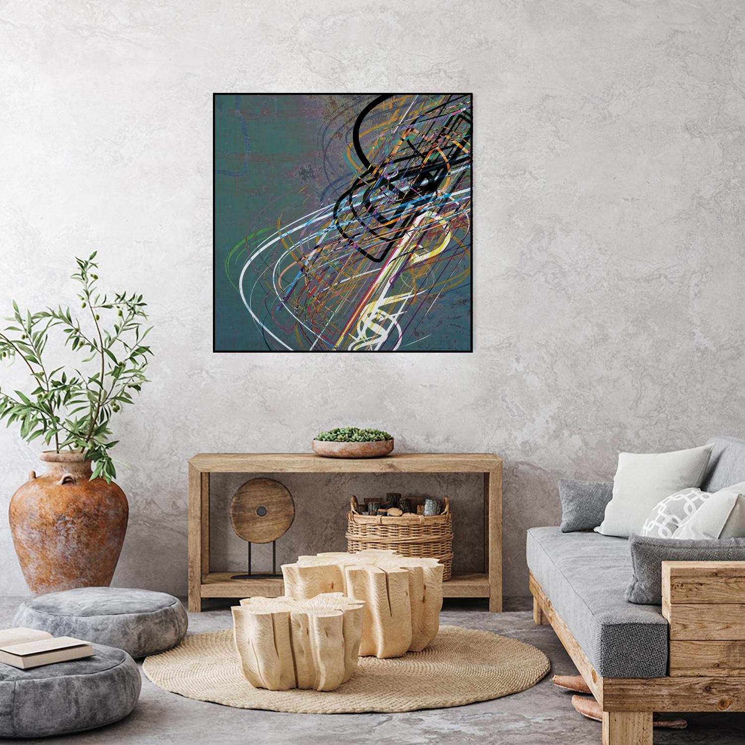 Electrical Currents I by Enrico Varrasso on GIANT ART - black abstract