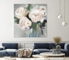 Pale Pink Bouquet II by Valeria Mravyan on GIANT ART - green floral