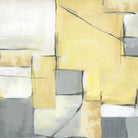 Golden Abstract II by Eva Watts on GIANT ART - white abstract