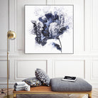 Exploding Leaf by Eva Watts on GIANT ART - white abstract