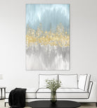 Neutral Wave Lenghts II by Eva Watts on GIANT ART - gold abstract