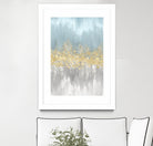 Neutral Wave Lenghts III by Eva Watts on GIANT ART - gold abstract
