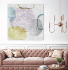 Around the Stone II by Eva Watts on GIANT ART - white abstract