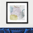 Around the Stone II by Eva Watts on GIANT ART - white abstract