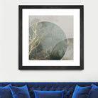 Mid Night I by Eva Watts on GIANT ART - gold trees