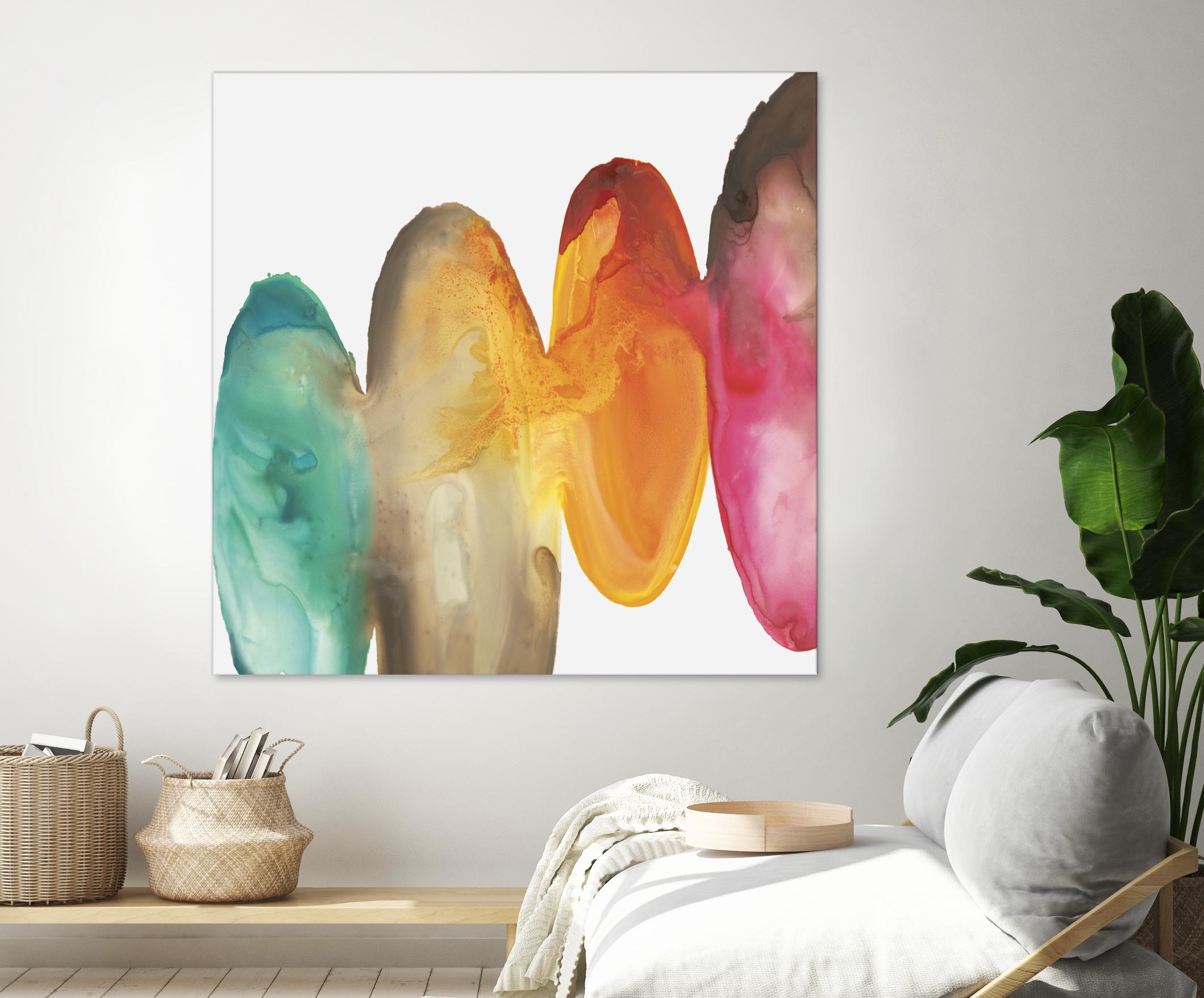 Bound I by Eva Watts on GIANT ART - orange abstract