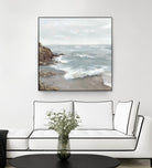 Beautiful Bay by Eva Watts on GIANT ART - blue abstract vacation