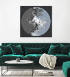 Centered Composed II by Eva Watts on GIANT ART - gray shapes round