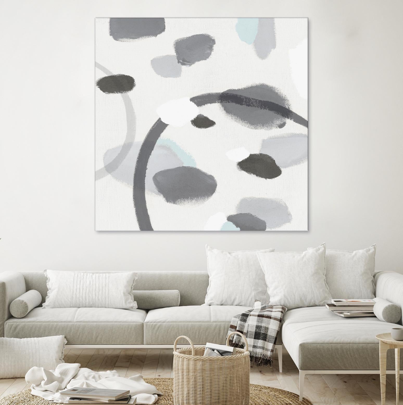 Grey II by Isabelle Z on GIANT ART - grey abstract