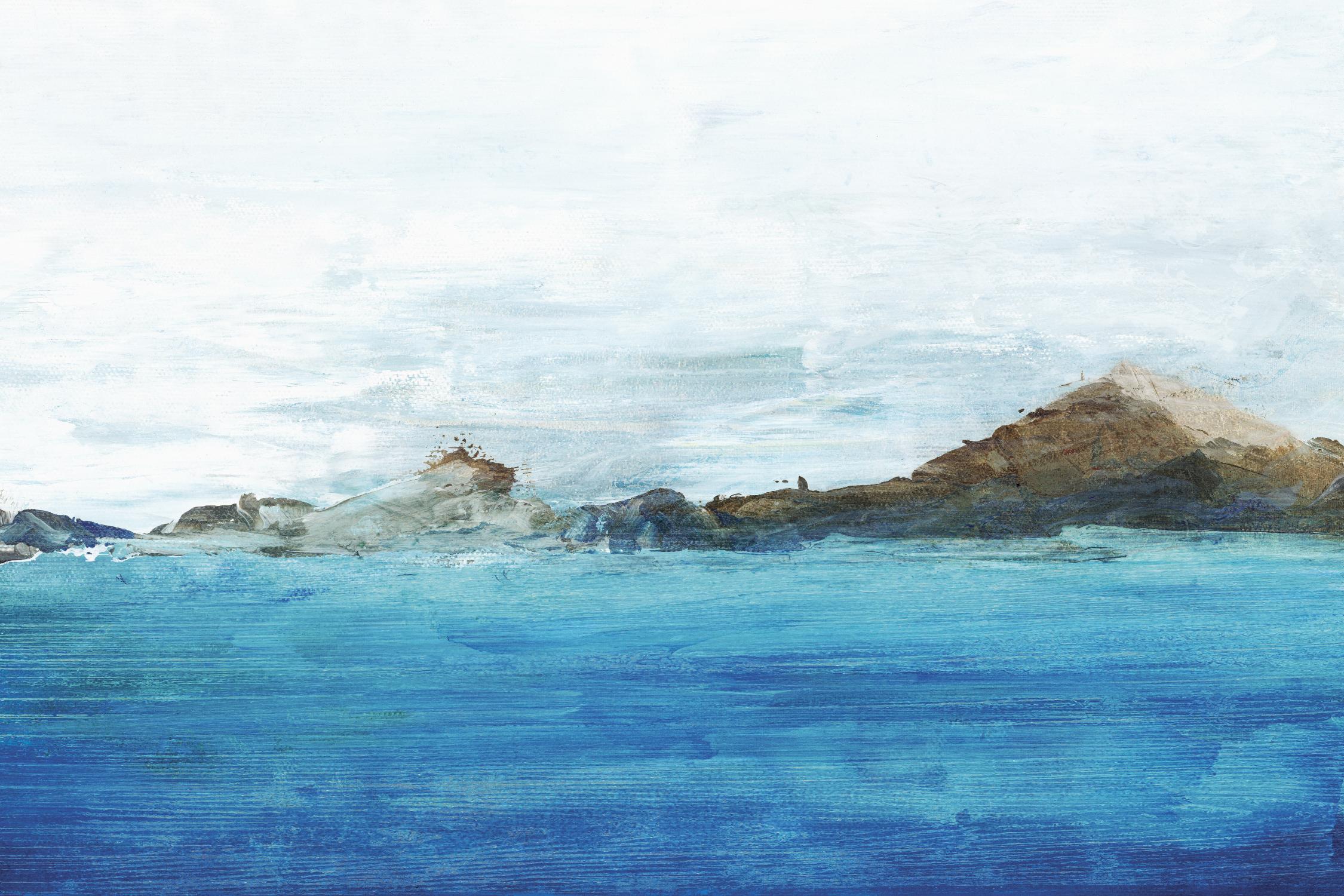 Coastal Views by Isabelle Z on GIANT ART - white landscape