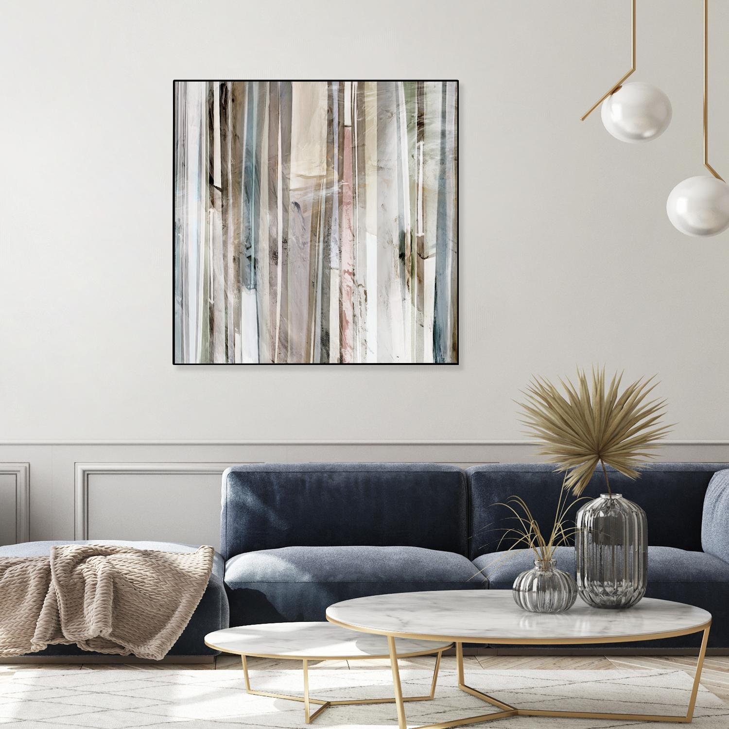 Subdued II by Isabelle Z on GIANT ART - white abstract