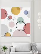 Colour Motion I by Isabelle Z on GIANT ART - red abstract