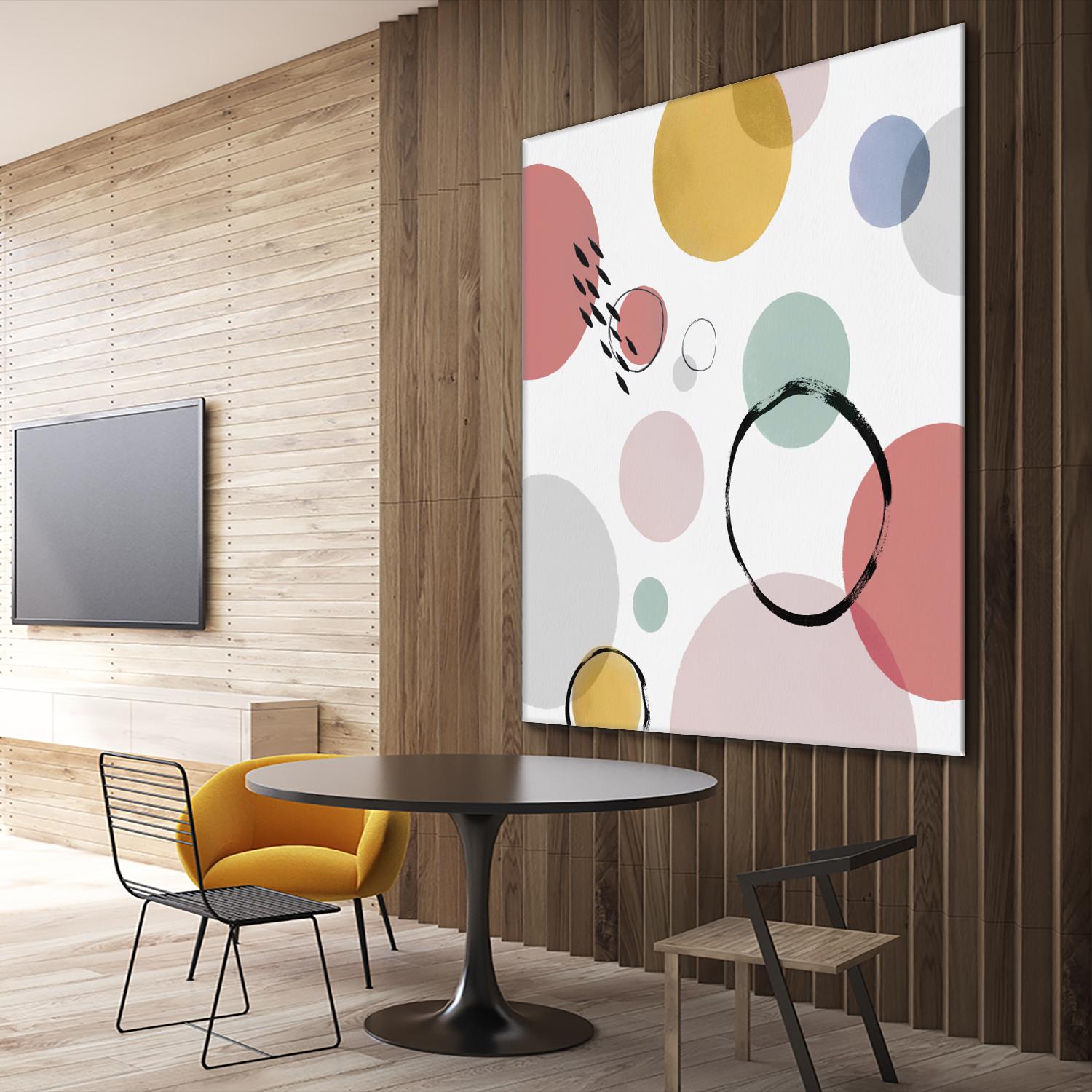 Colour Motion I by Isabelle Z on GIANT ART - red abstract