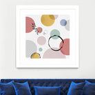 Colour Motion I by Isabelle Z on GIANT ART - red abstract