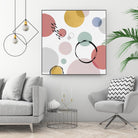 Colour Motion I by Isabelle Z on GIANT ART - red abstract