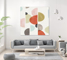 Dot Com II by Isabelle Z on GIANT ART - red abstract