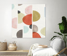 Dot Com II by Isabelle Z on GIANT ART - red abstract
