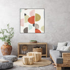 Dot Com II by Isabelle Z on GIANT ART - red abstract