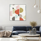 Dot Com II by Isabelle Z on GIANT ART - red abstract