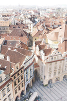 Prague by Georgianna Lane on GIANT ART - white city scene