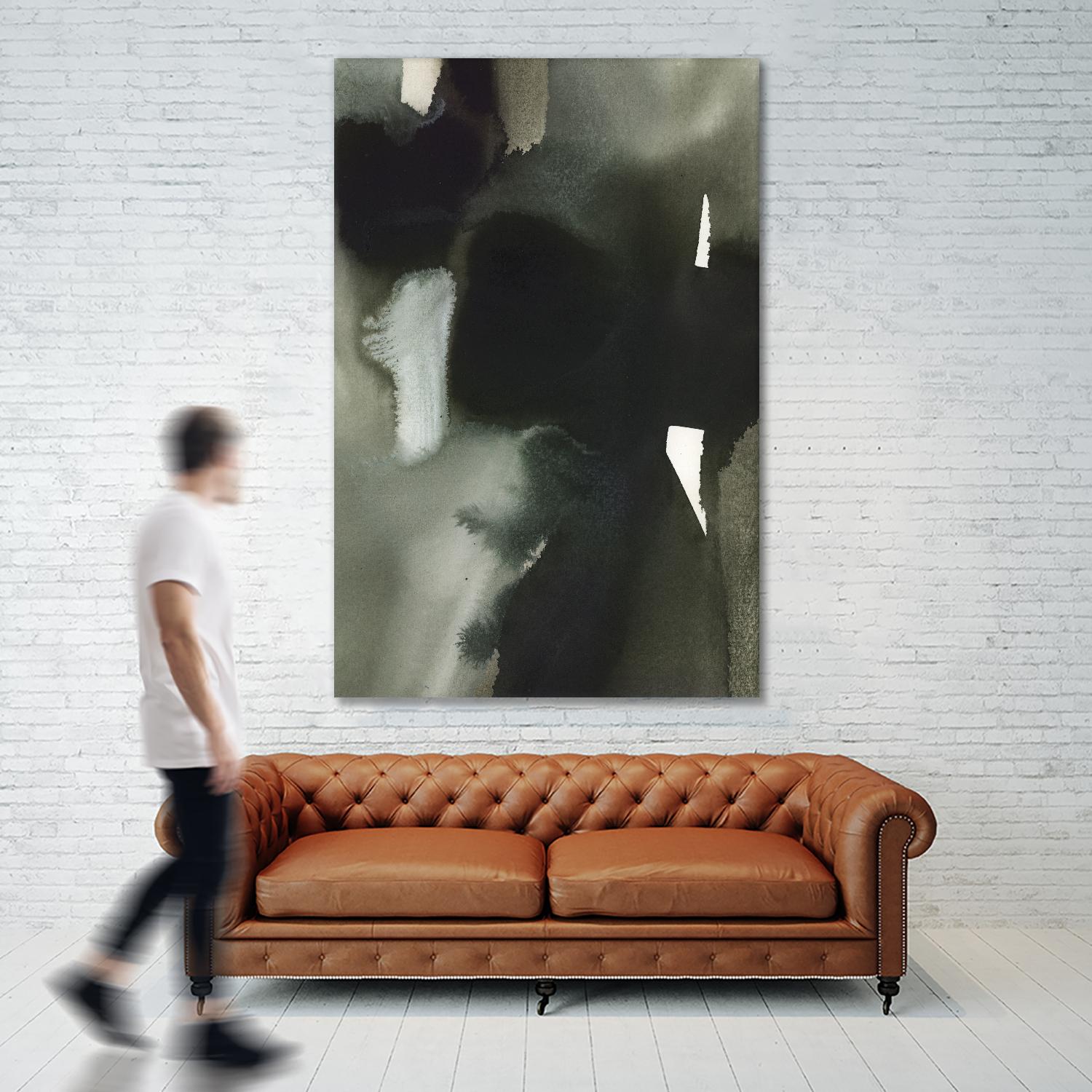 Midnight Abstract I by Bianka Guna on GIANT ART - white abstract